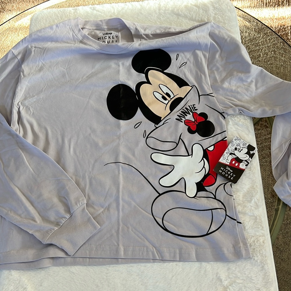 Disney Mickey Mouse, long sleeve T-shirt, size small.